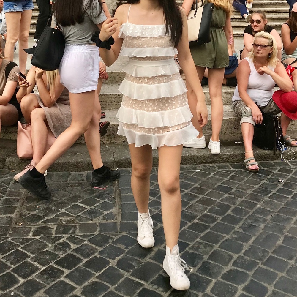 F21 lace dress